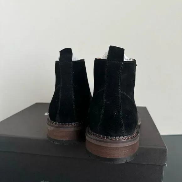 NIB Vintage Foundry Co Black Otto Suede Leather Lace Up Boots Size 8 Chukka - Picture 6 of 11